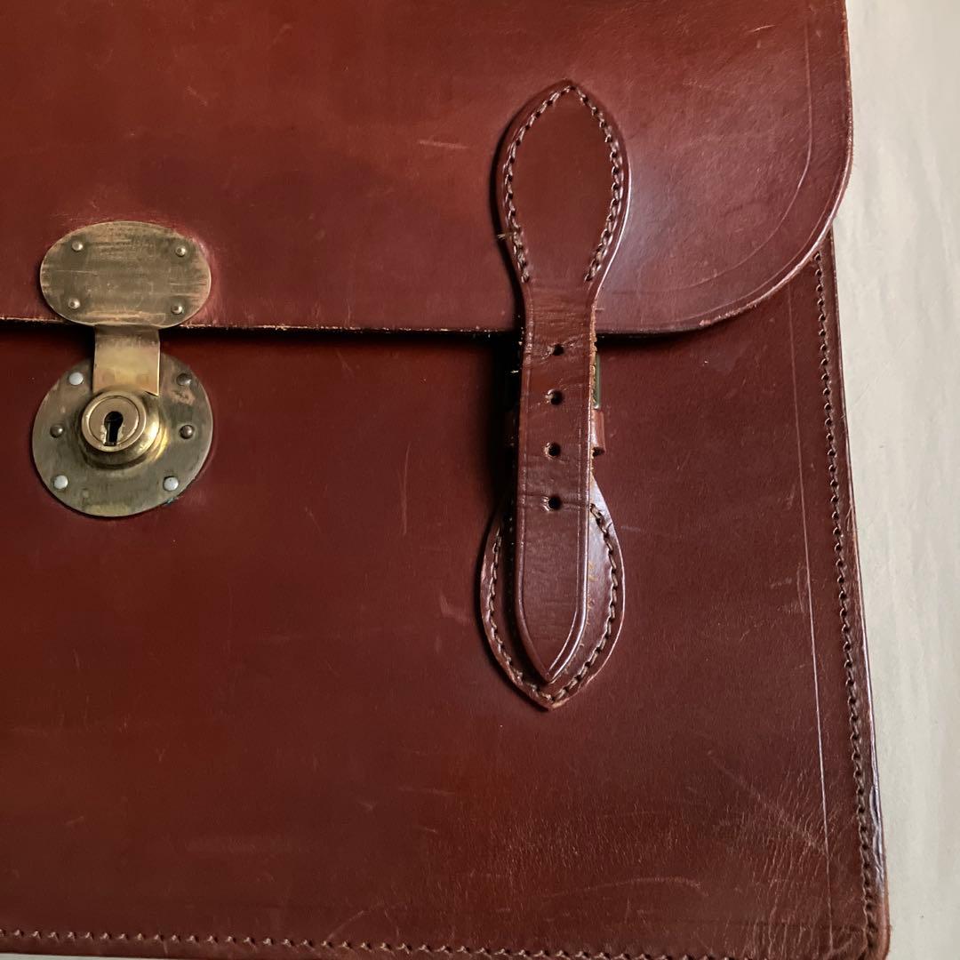 ロイドフットウェア　ロイズラゲッジ　ブライドルレザー　ブリーフケース イギリス製