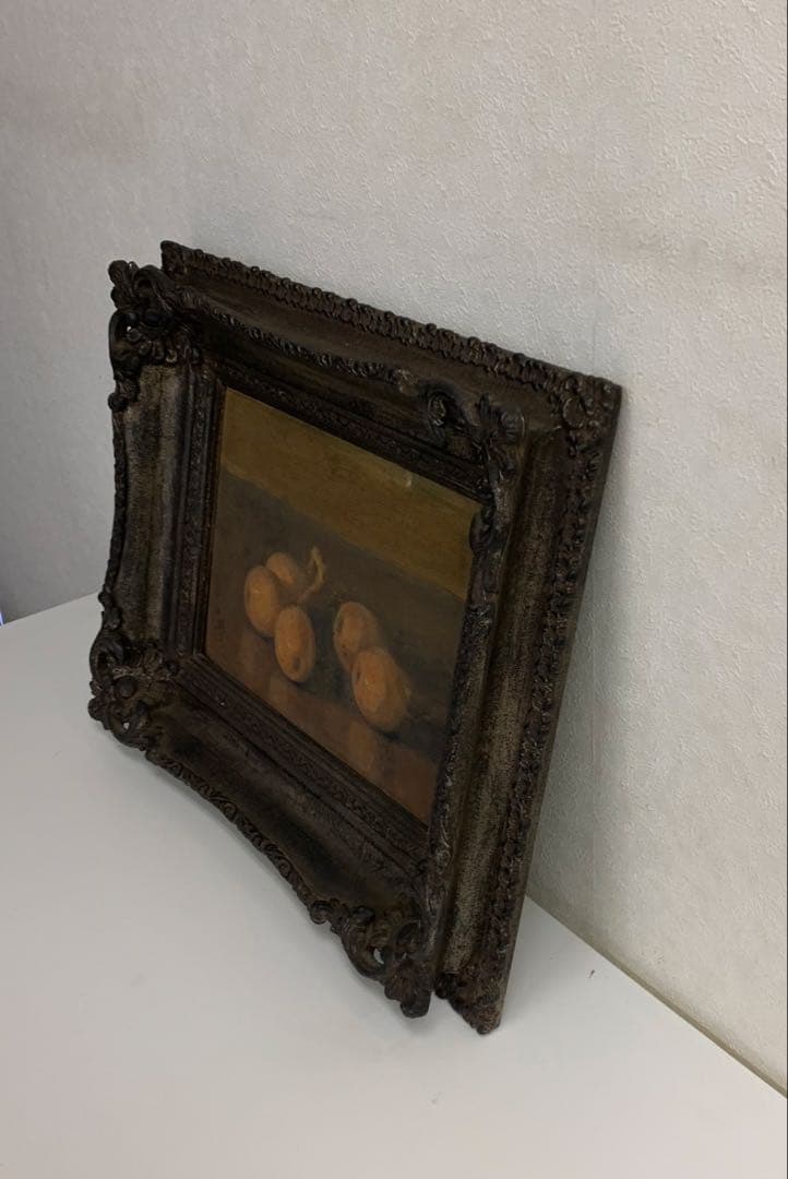 北村種三　油絵　静物画