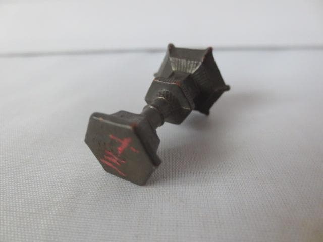 R7/09/25-3　銅器灯篭　添配　添景　盆景パーツ　水石　高さ約3.3㎝