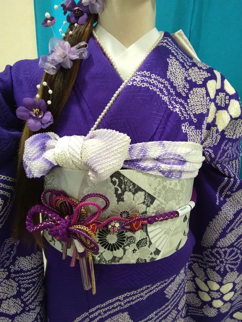 ❰超得得❱―振袖フルセット、正絹絞り振袖、成人式、重ね衿帯揚げ帯締め、袋帯、襦袢