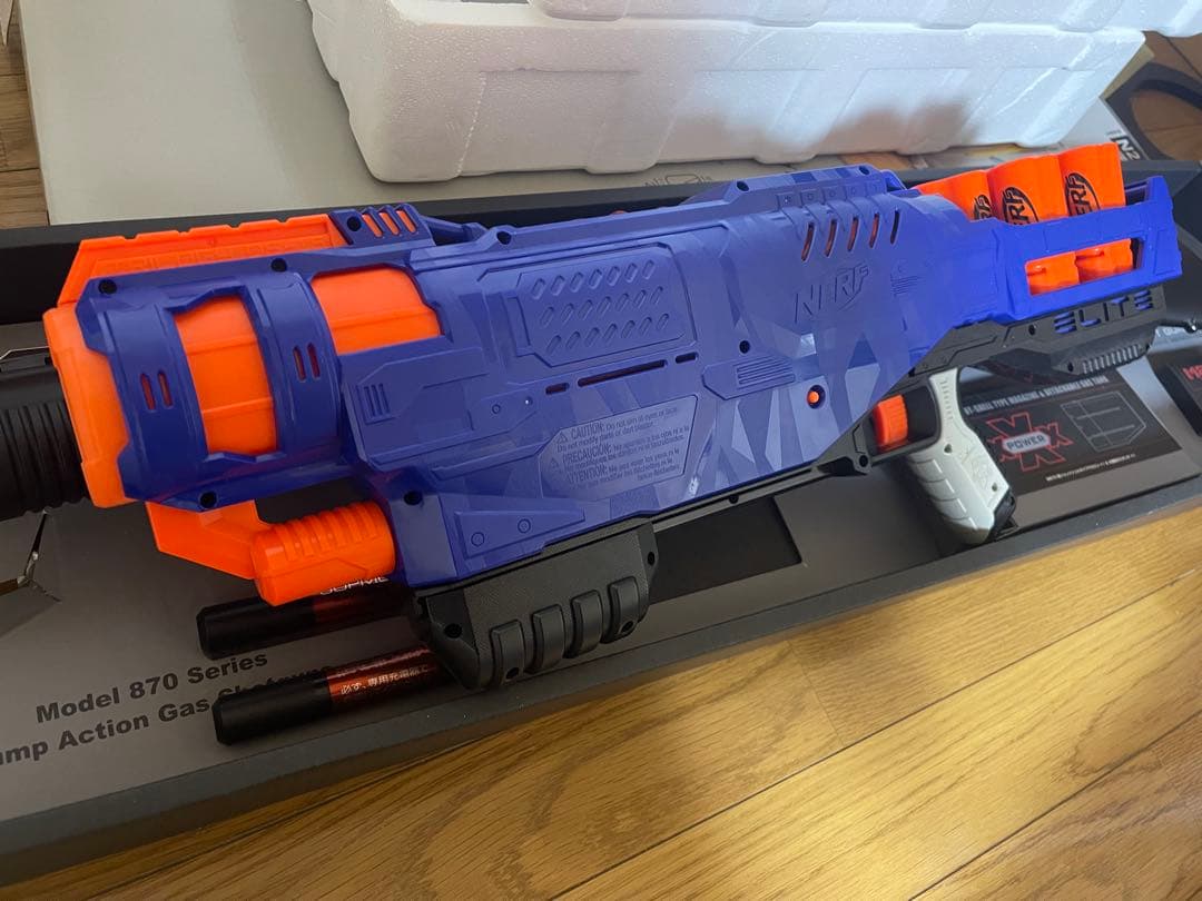 【シェル、ダーツ完品】ナーフ トリロジー 動作確認済み