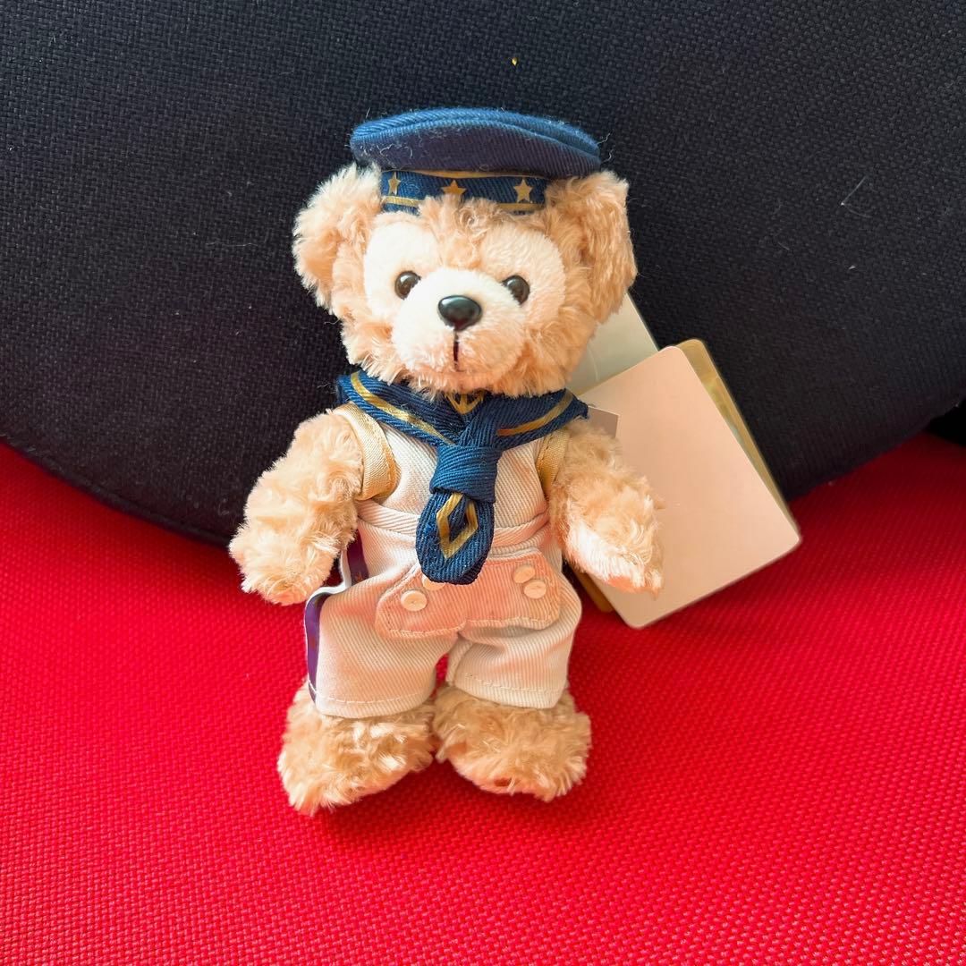 ダッフィー　ぬいぐるみバッジ