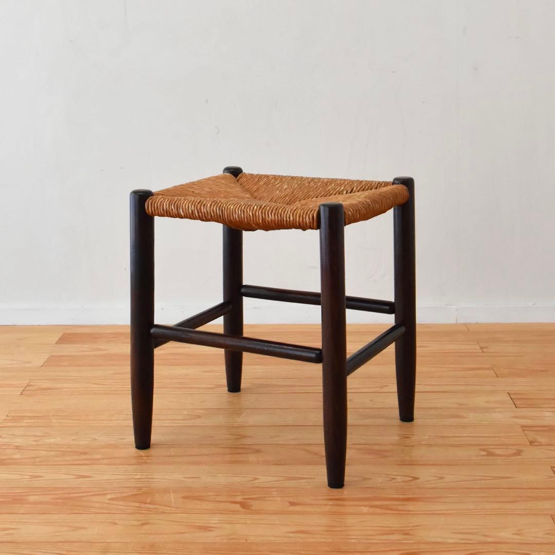 松本民芸家具　#19型　ラッシスツール