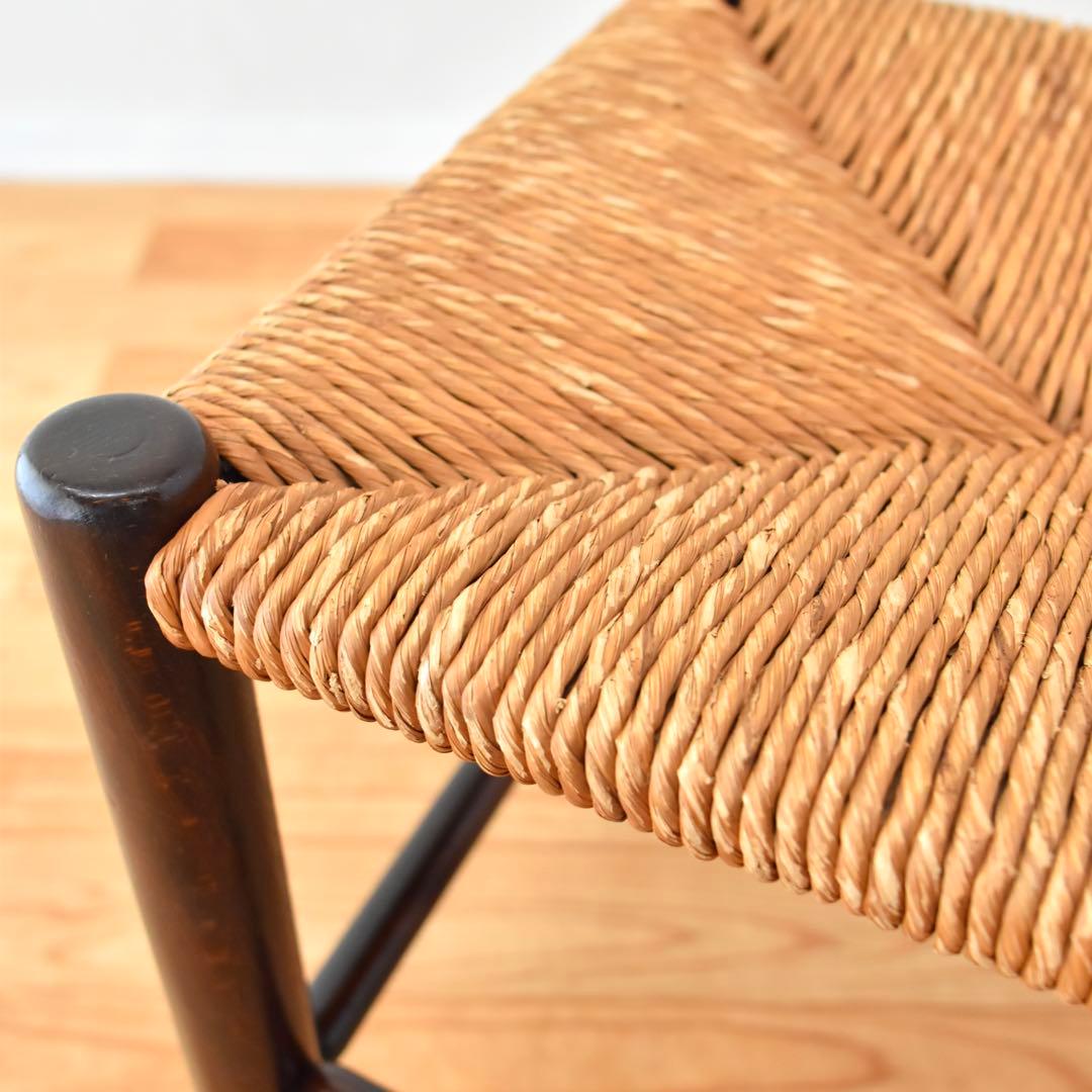 松本民芸家具　#19型　ラッシスツール