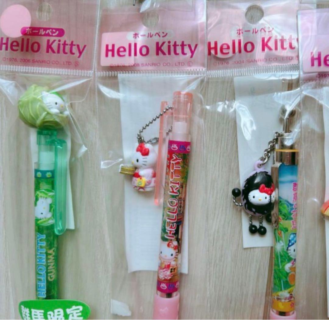 ご当地キティちゃん　kitty シャーペン　ボールペン　まとめ売り