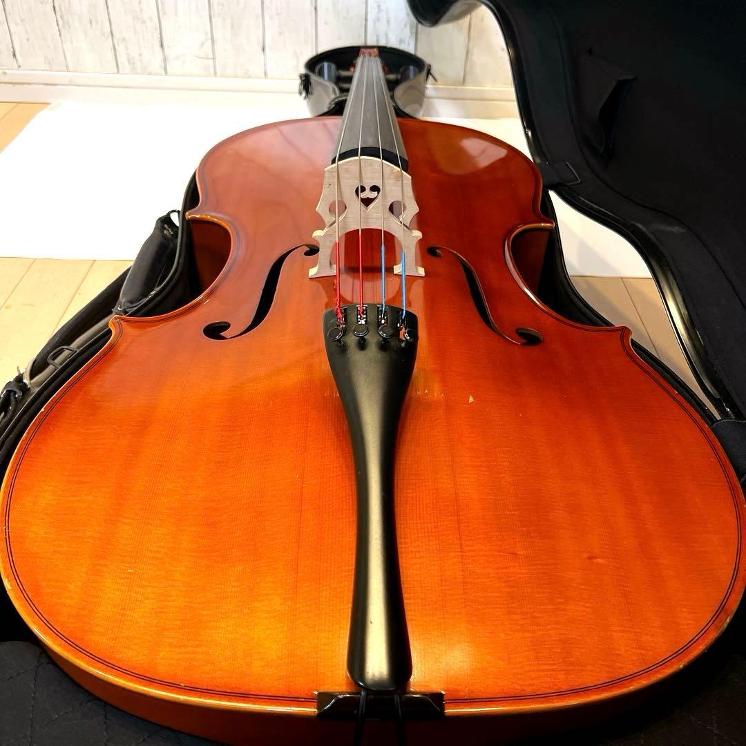 【美品】SUZUKI チェロ NO.72 4/4 1992年製　スズキフルサイズ