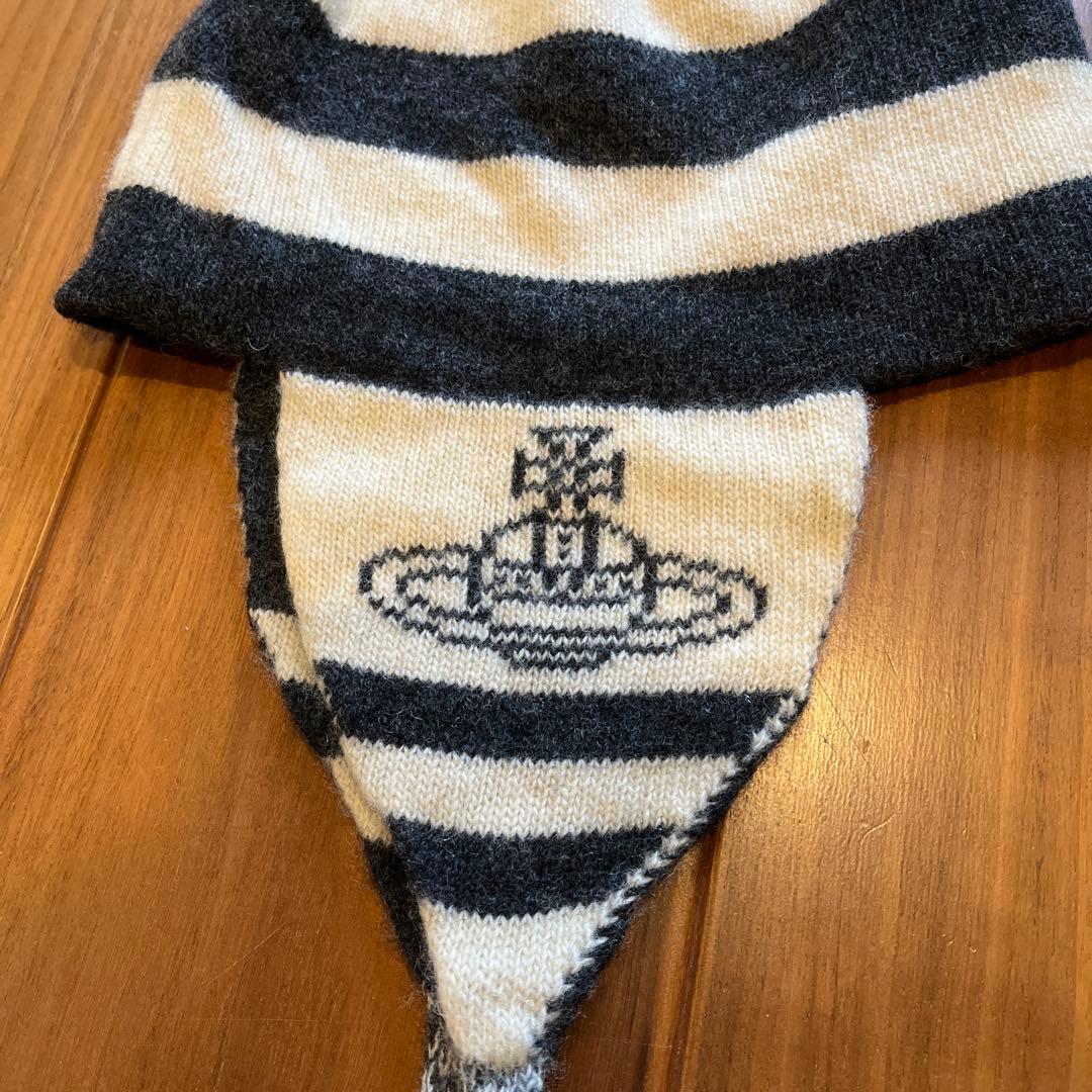 VivienneWestwood ニット帽　正規品　30年前　初期デザイン　古着