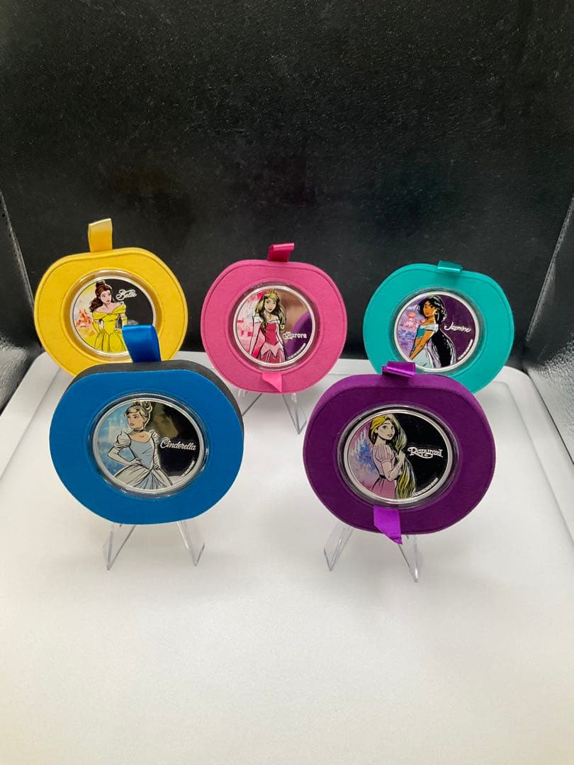2024年ニウエ　ディズニープリンセス　ジャスミン姫　1オンスプルーフ銀貨
