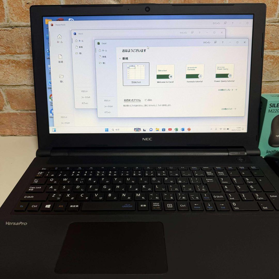 NEC VersaProノート PC Corei5 SSD256GB Win11