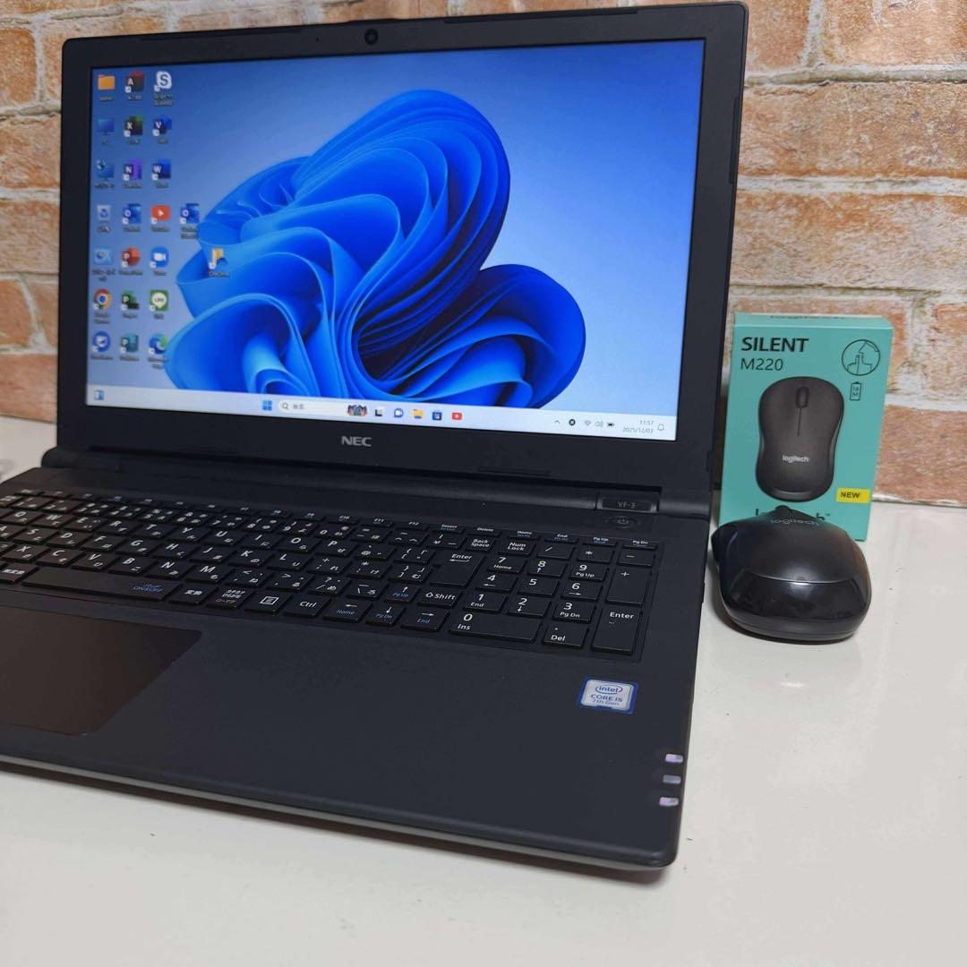 NEC VersaProノート PC Corei5 SSD256GB Win11