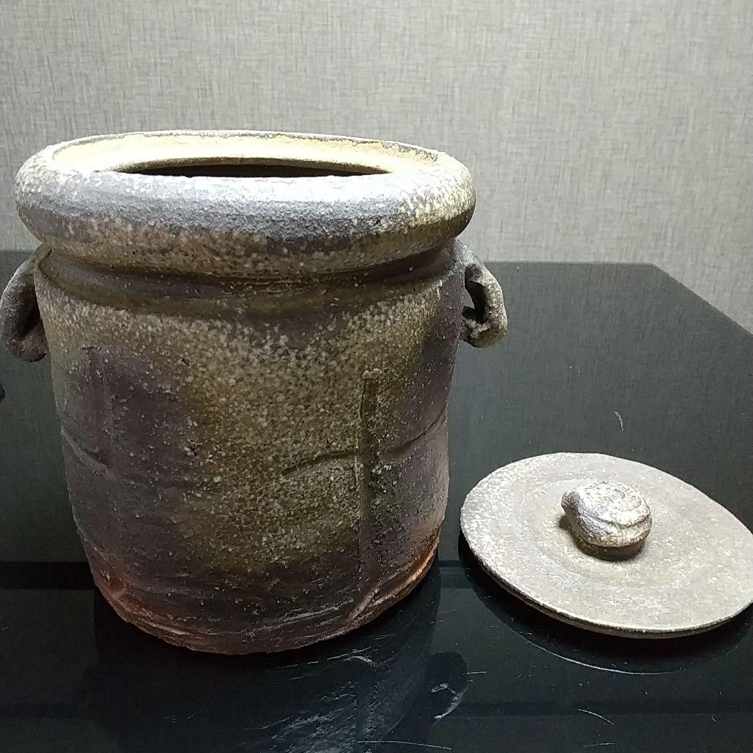 【備前焼 水指 ①】Bizen ware Mizusashi ( 送料無料！)