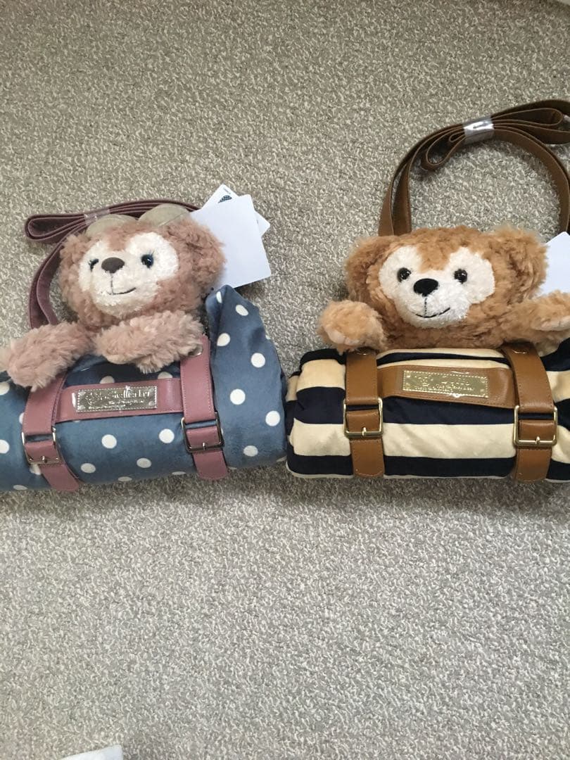 ダッフィーシェリーメイ ブランケット