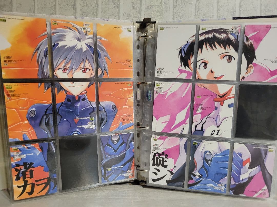 エヴァ カードダスマスターズ ファイル まとめ売り