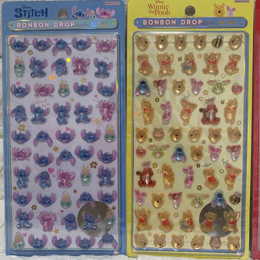 ［１０枚］ボンボンドロップシール・mini・ディズニーコンプリート・スヌーピー
