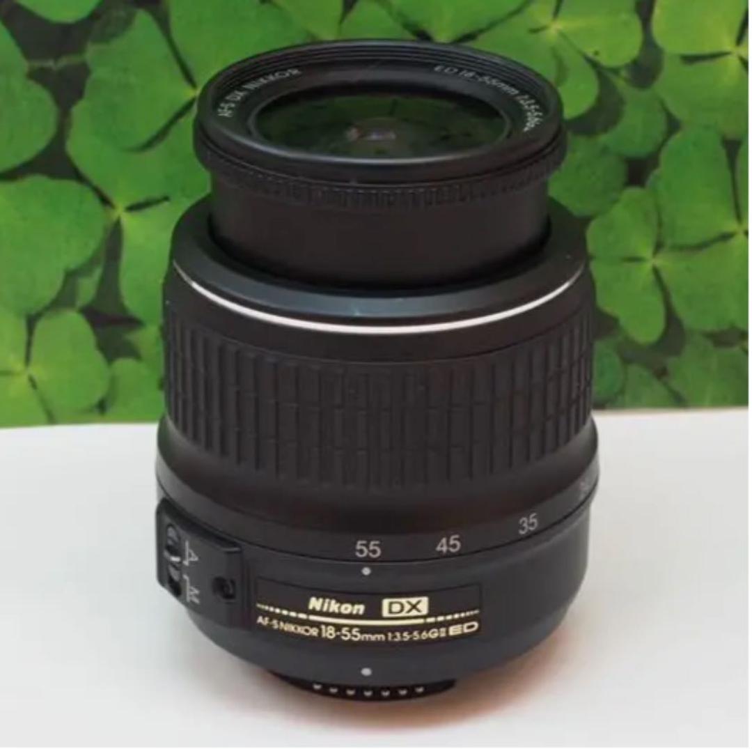 【美品】ニコン⭐️ 一眼レフ用標準ズームレンズ 18-55mm⭐️