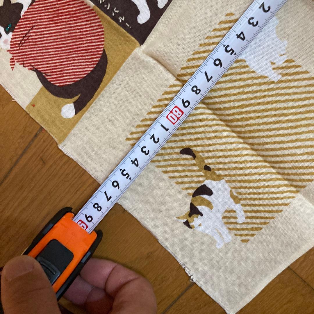 猫デザイン 手ぬぐい　タイプA 新品未使用