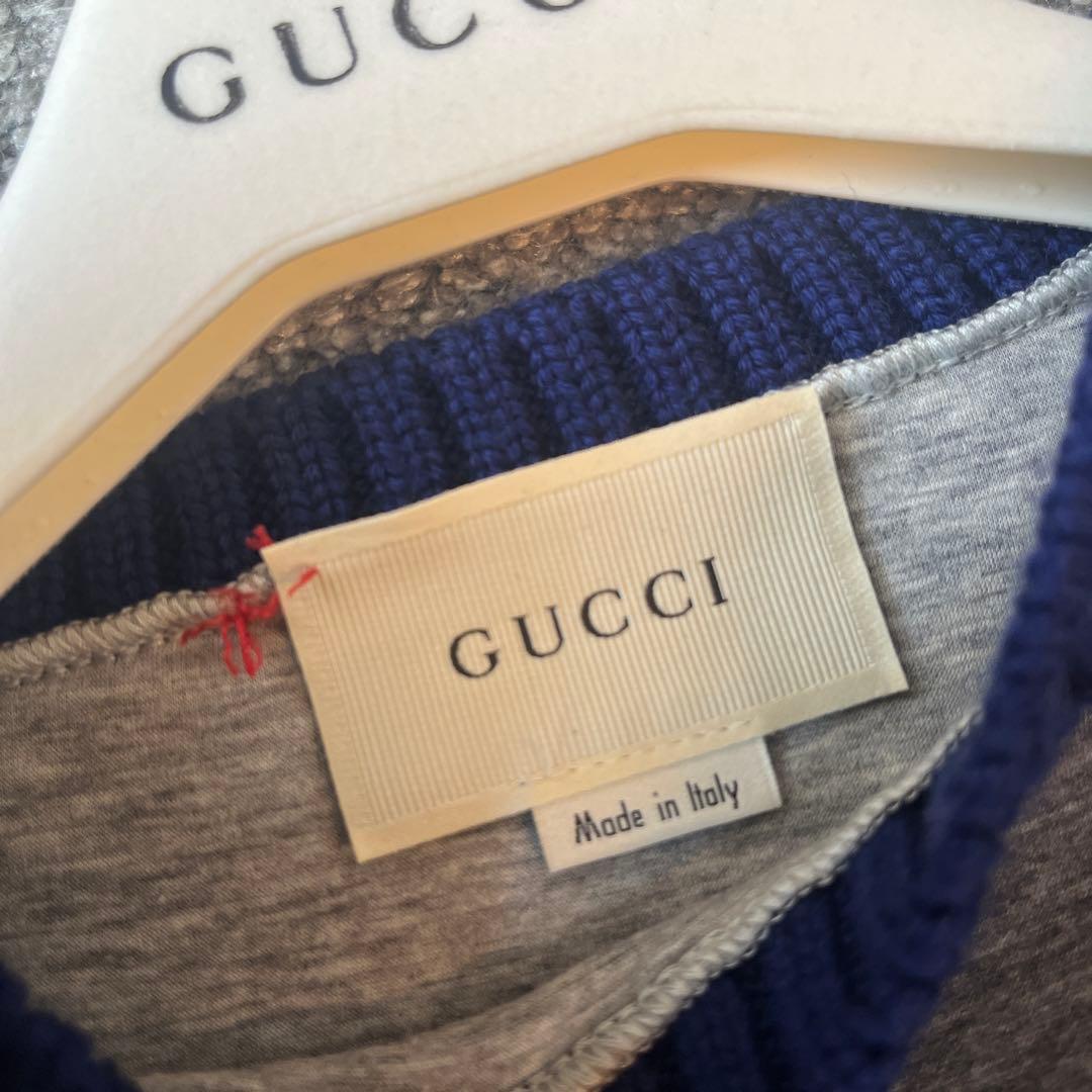 GUCCI グレー トレーナー4