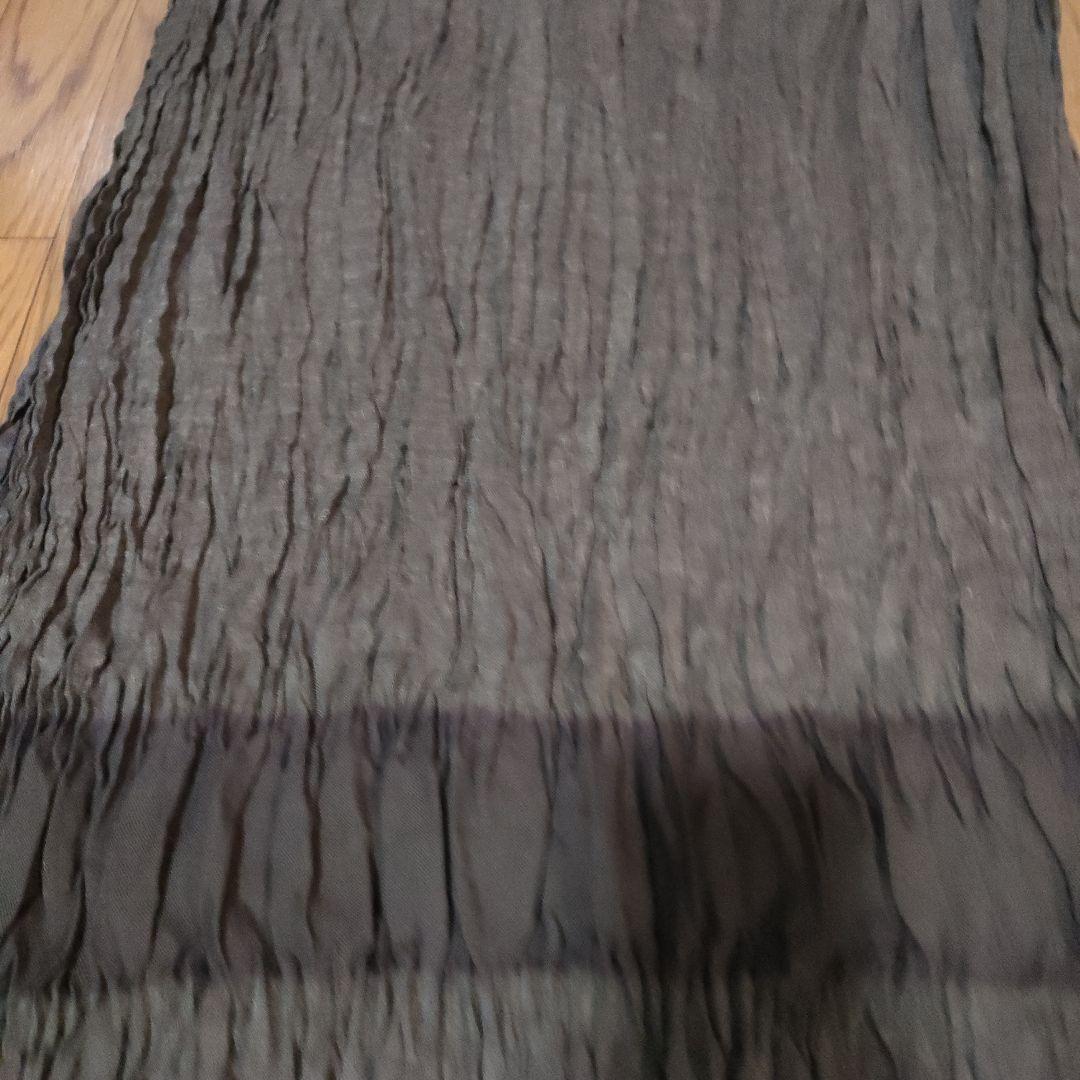 j4 イッセイミヤケ　フェット　マフラー　ストール　プリーツ