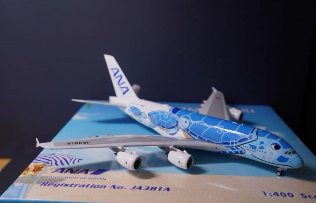 【未展示新品】Phoenix ANA A380 フライング・ホヌ JA381A