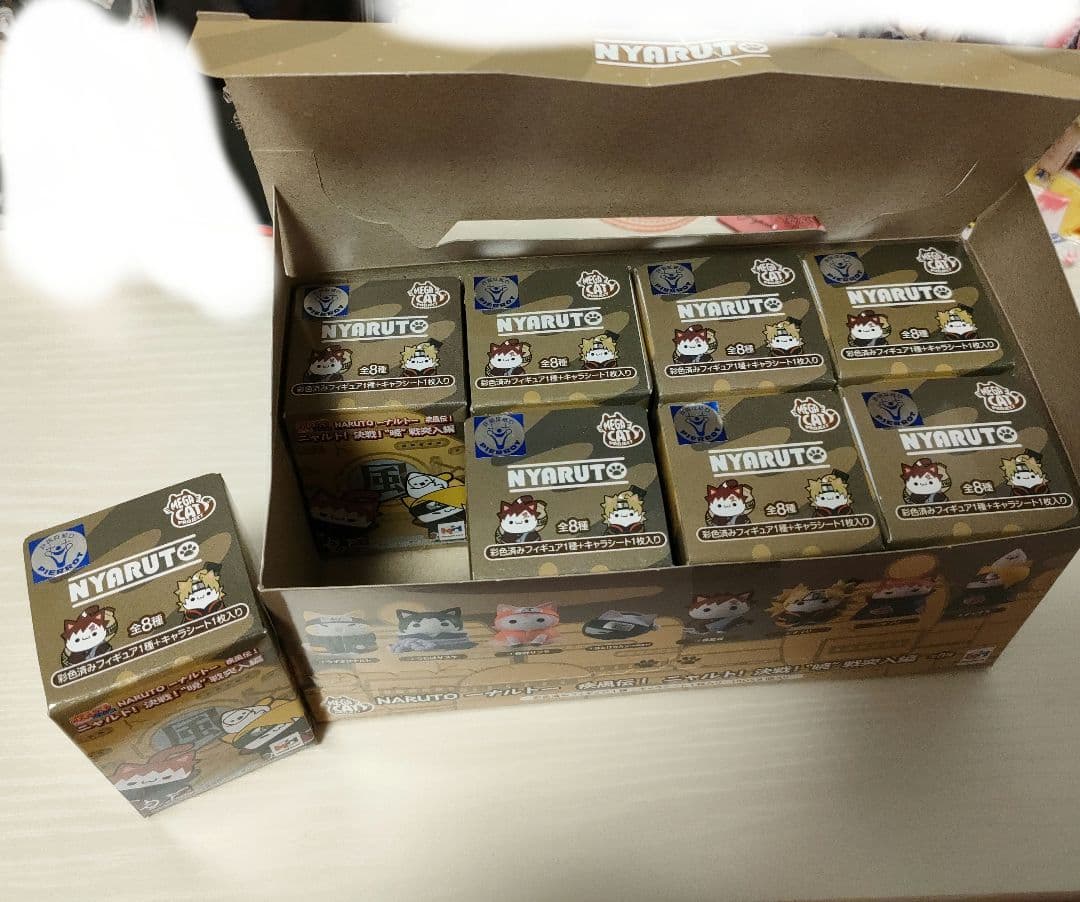 ニャルト！　NARUTO-ナルト-　疾風伝 決戦！“暁” 戦突入編　8個セット