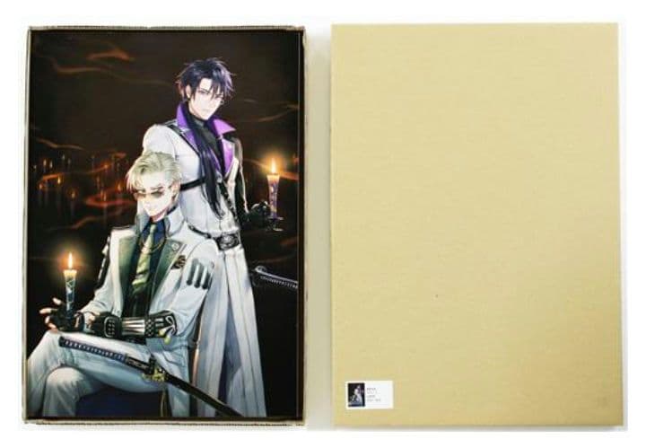 刀剣乱舞 現世遠征 都結び 灯結び展 山鳥毛 日光一文字 複製原画 A3サイズ