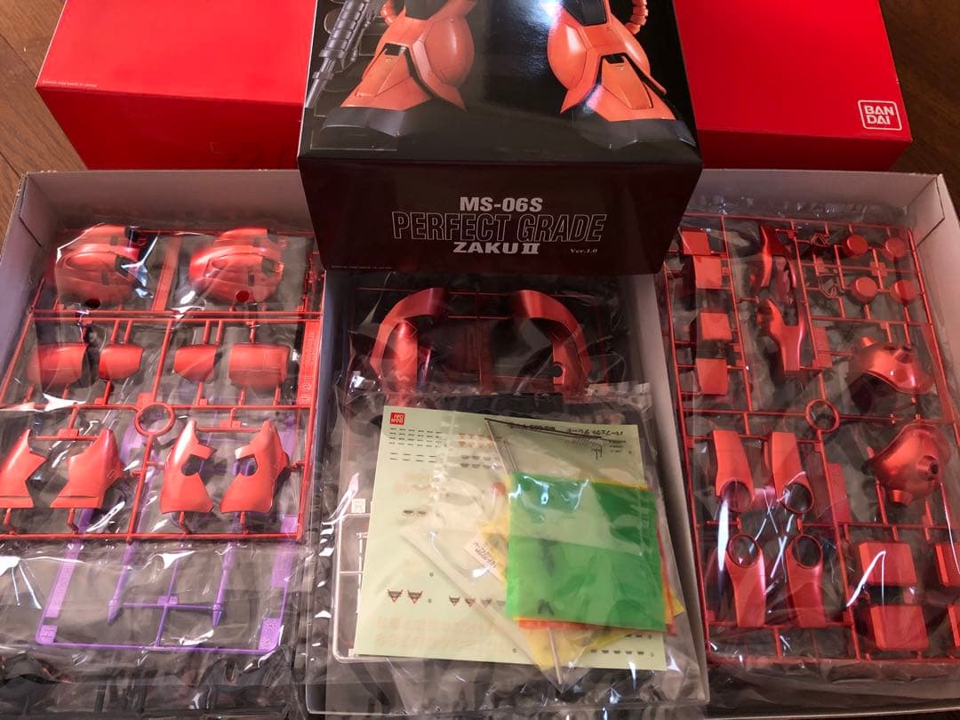 新品MS-06S ZAKU-Ⅱシャア専用ザク ガンプラEXPO限定 フルカラー