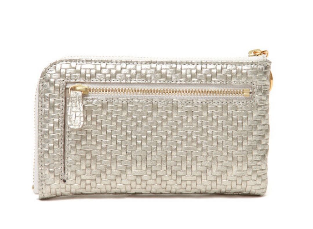 新品◎コンパクト財布金運アップパネロ ショートLファスナーゴールド　小さめ長財布