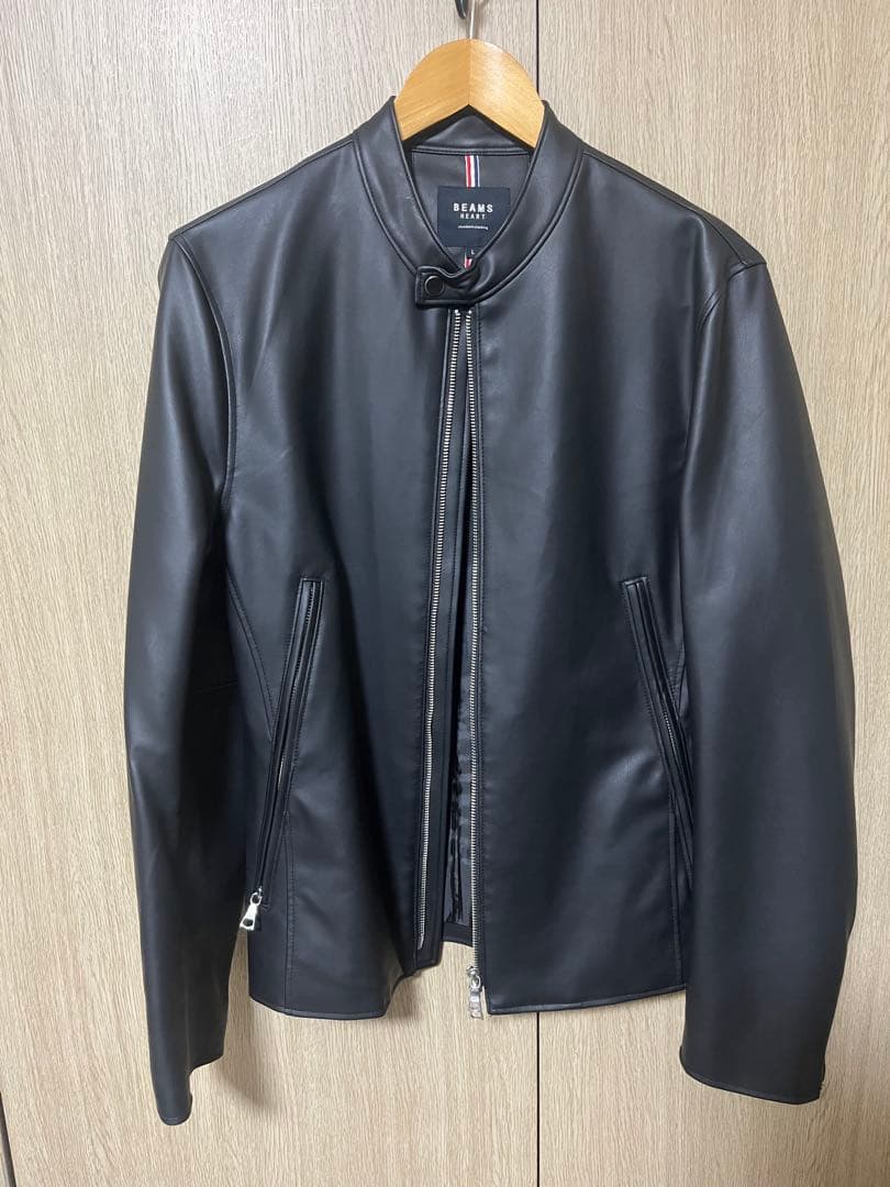 beams レザージャケット