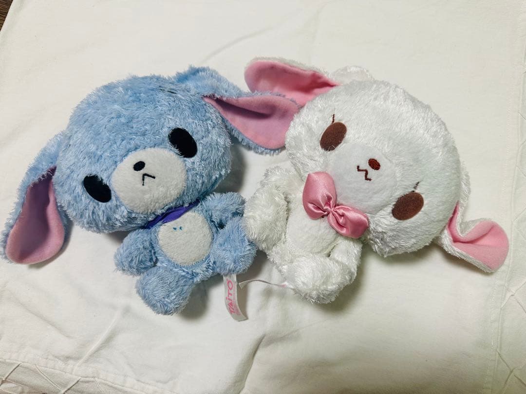 K*g様 シュガーバニーズ 「 あおうさとしろうさ」 のぬいぐるみセット