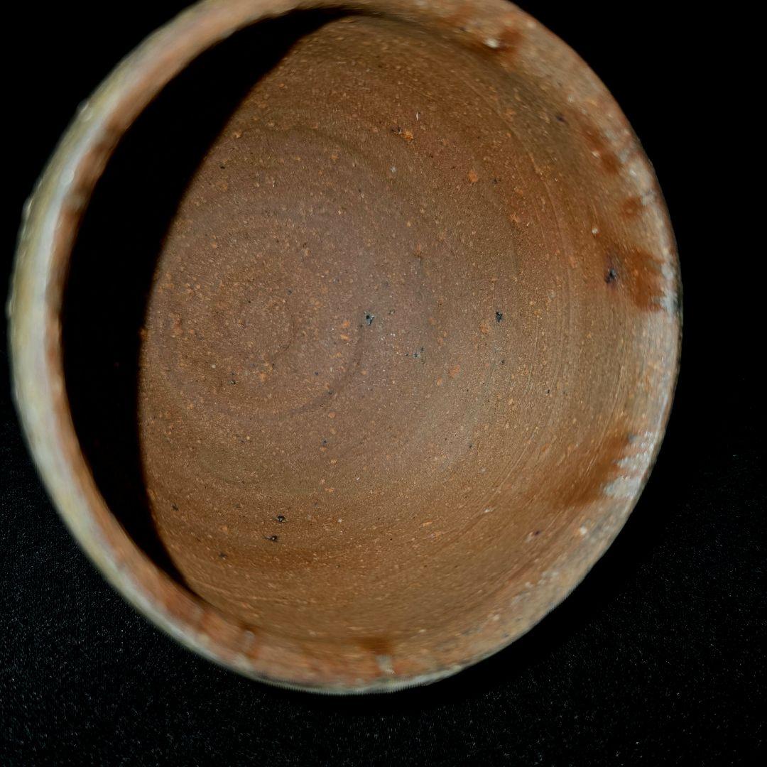 ご購入者様ご確認用 備前焼　柴岡信義 作　備前市無形文化財　大きめ　ぐい呑