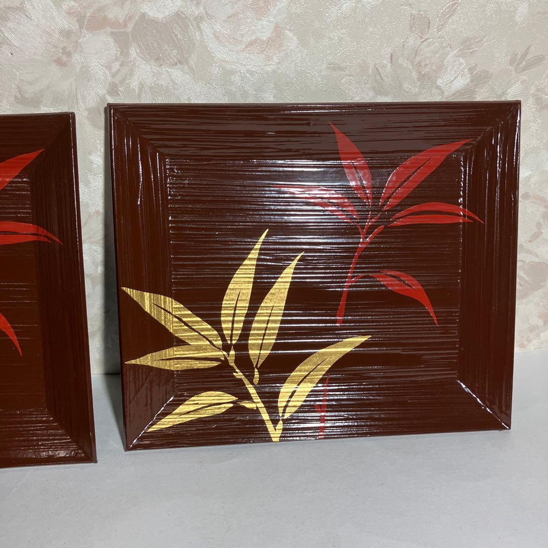 漆器お台（銘々皿５枚）