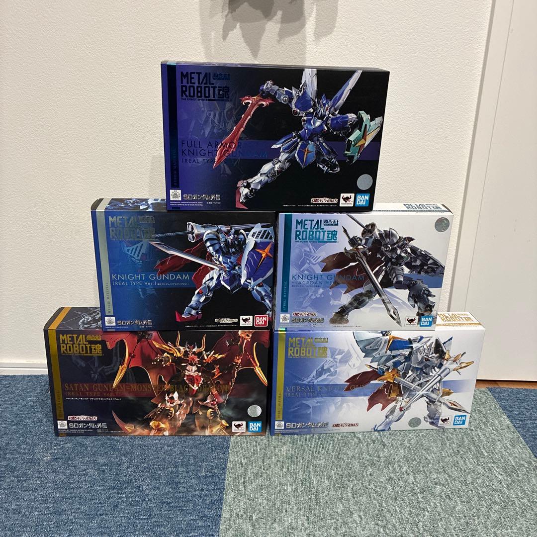 L ROBOT魂 ナイトガンダム 5体セット