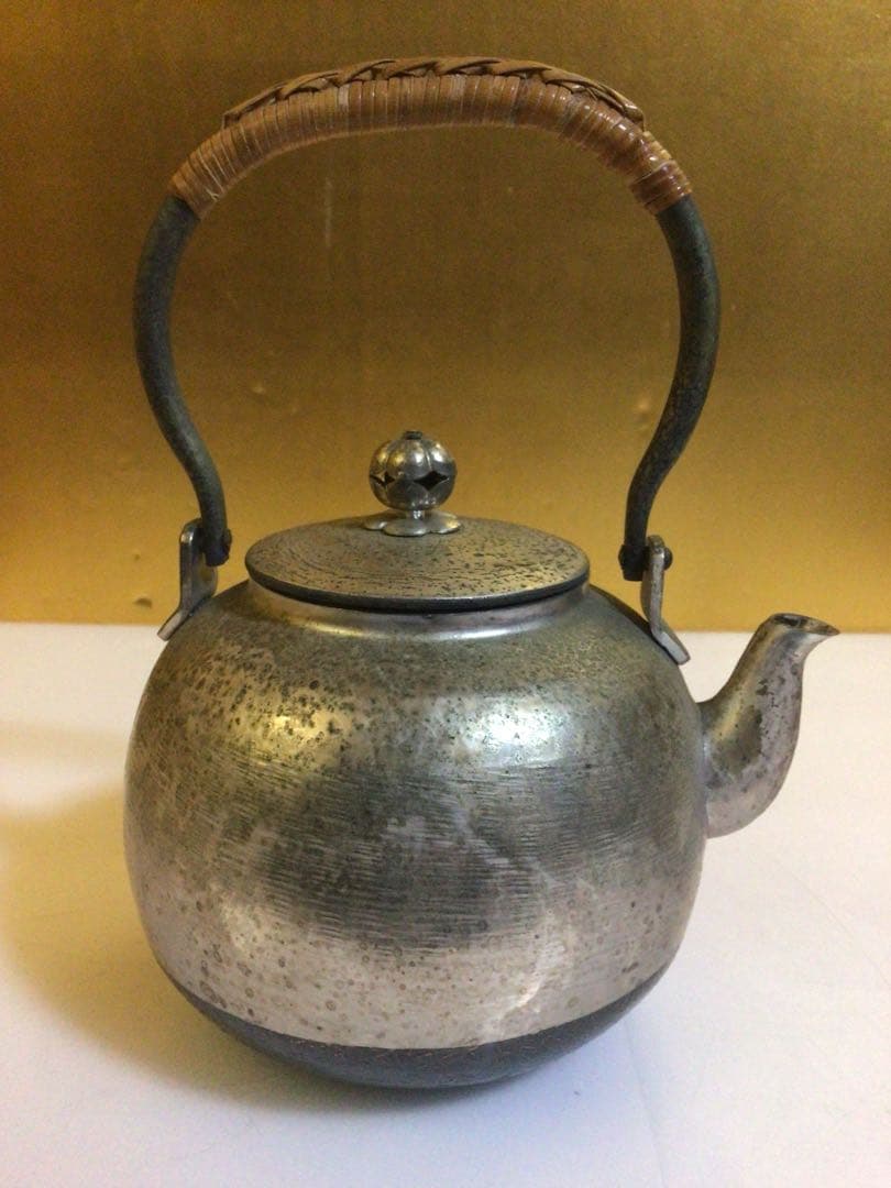 秀峯堂造 茶道具 ヤカン 急須 水次 箱無し