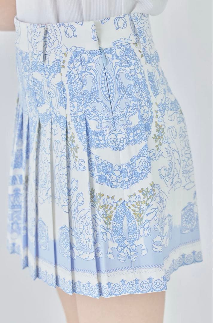 【美品】カルーセル　ボケンMonaco Skirt（blue）セット