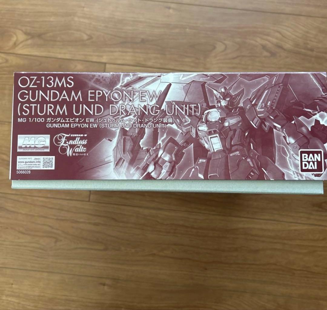 新品ＭＧ 1/100 ガンダムエピオンEW(シュトゥルム・ウント・ドラング装備)