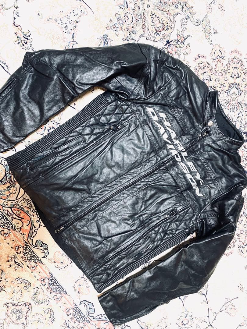 新品未使用Harley-Davidson豪華冬用インナー付きレザージャケット！