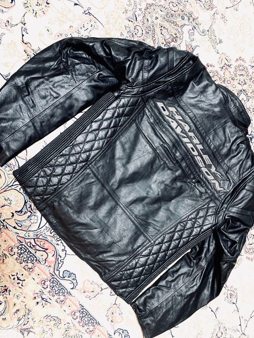 新品未使用Harley-Davidson豪華冬用インナー付きレザージャケット！