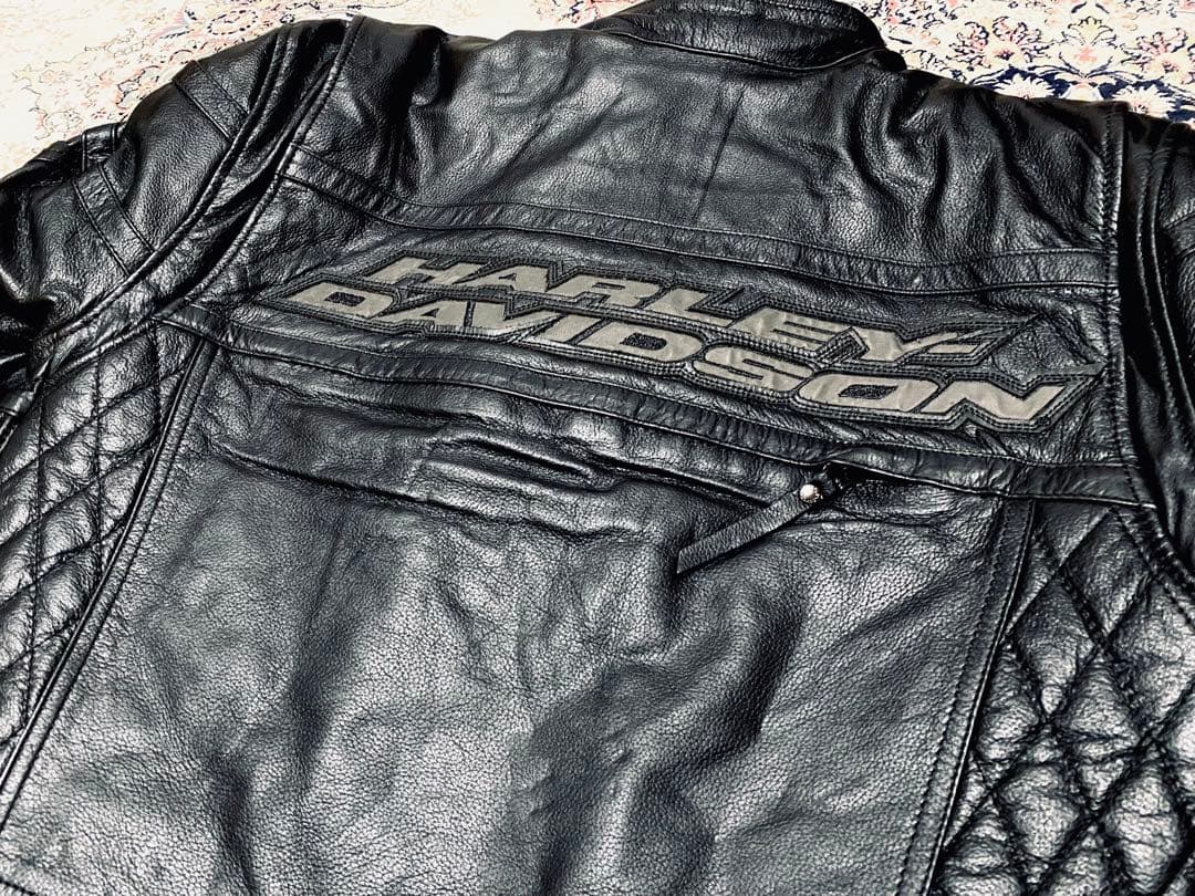 新品未使用Harley-Davidson豪華冬用インナー付きレザージャケット！