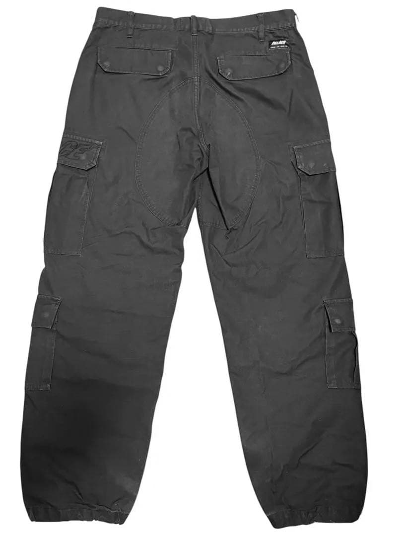 Palece Skateboards 23ss 黒カーゴパンツ 即完売品