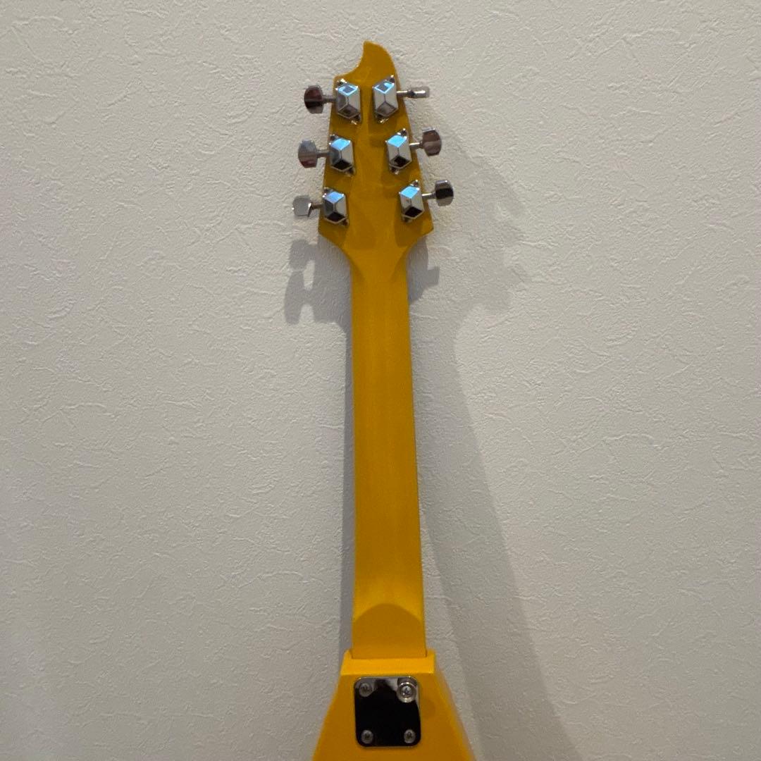 【美品】ミニフライングVエレキギターK- garage