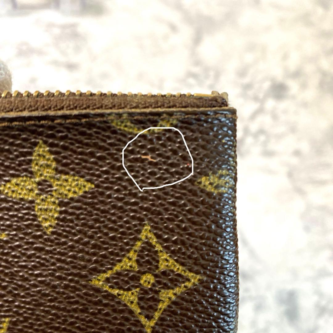 ルイヴィトンポシェットクレモノグラム　キャンバス　ケース　キーリング