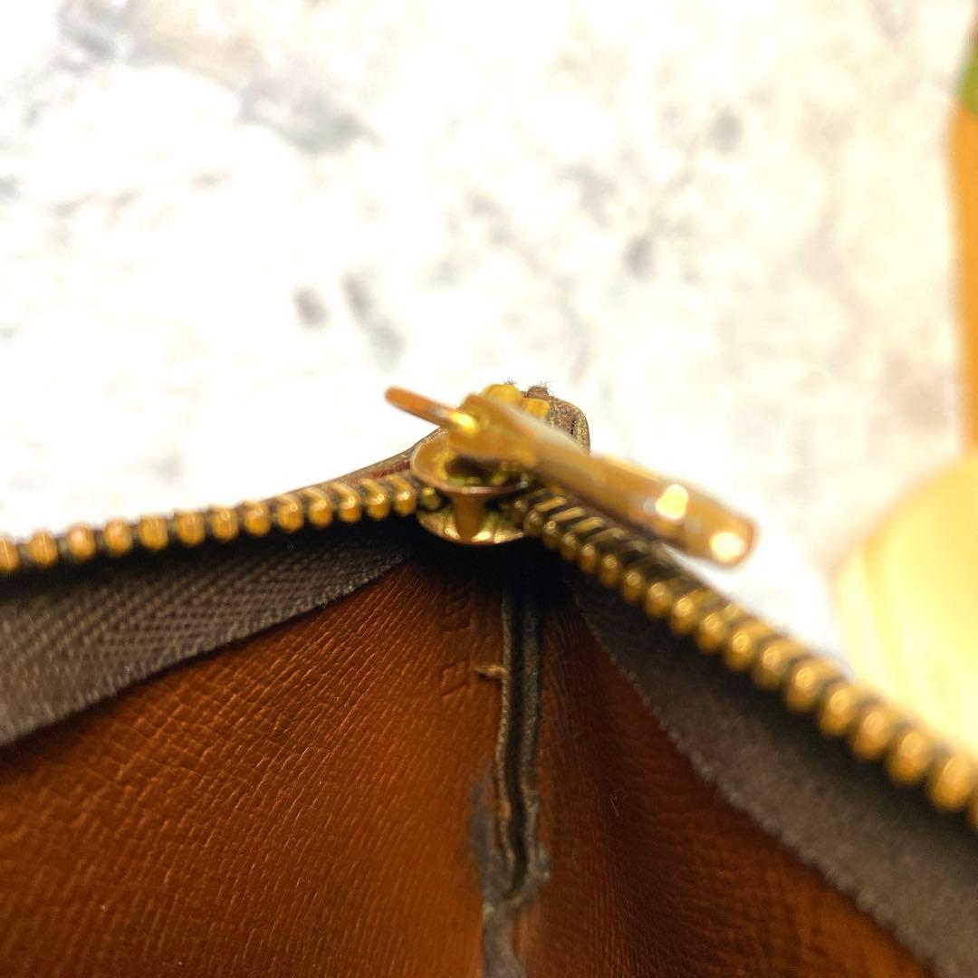 ルイヴィトンポシェットクレモノグラム　キャンバス　ケース　キーリング