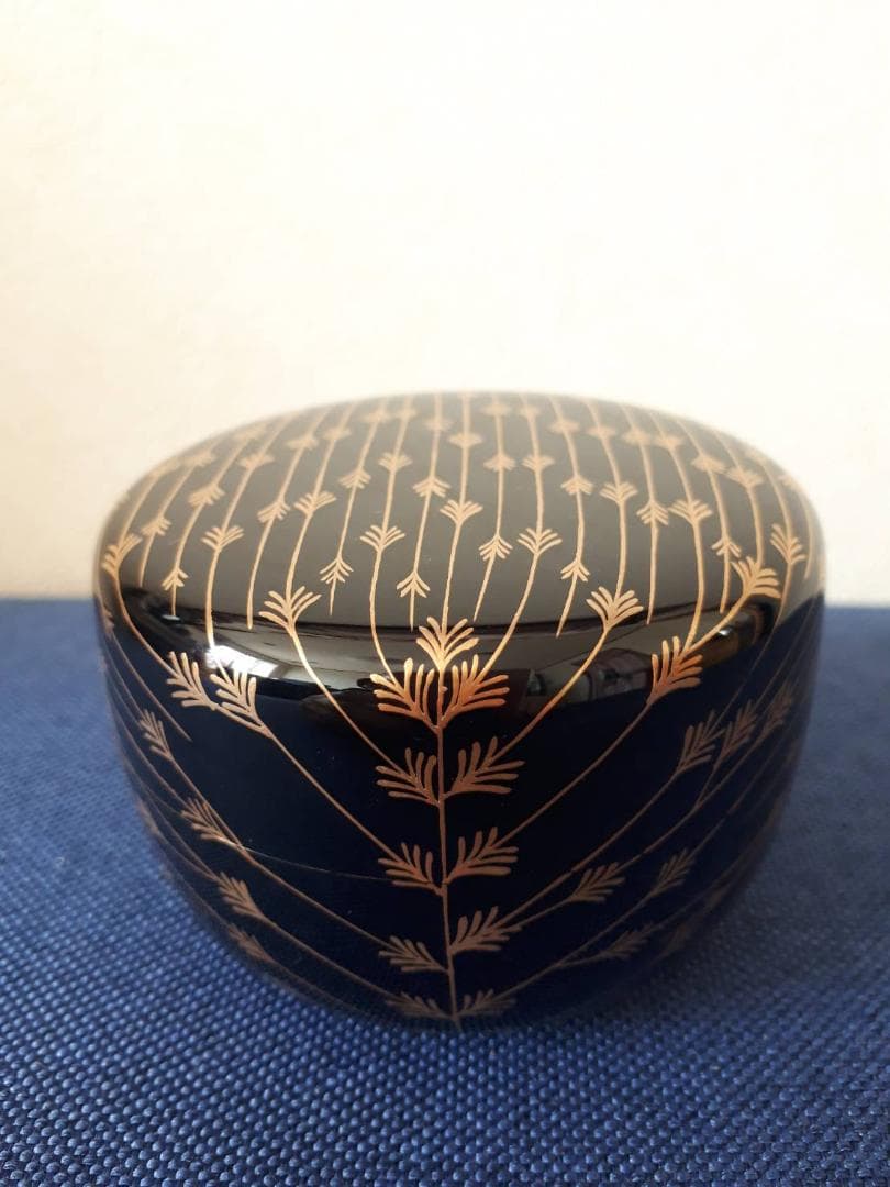 芽張柳蒔絵 平棗 賀峰