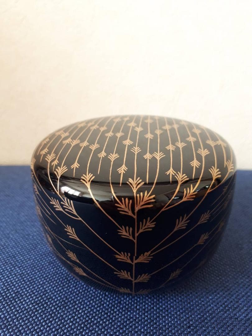 芽張柳蒔絵 平棗 賀峰