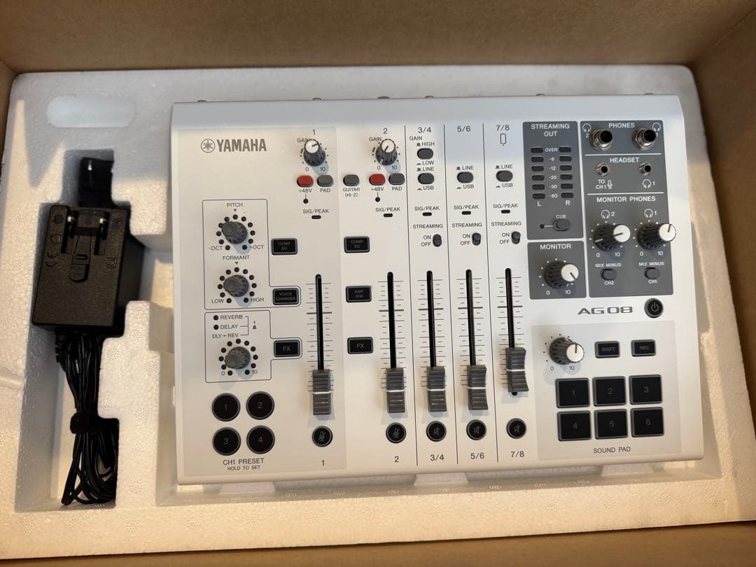 DTM・DAW Yamaha AG08