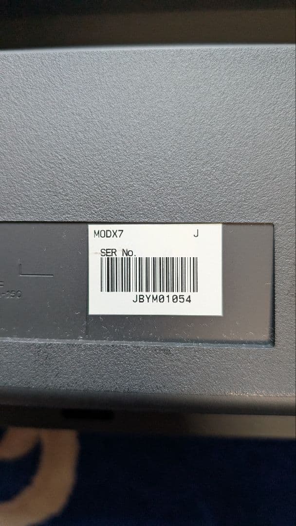 鍵盤楽器 Yamaha MODX7