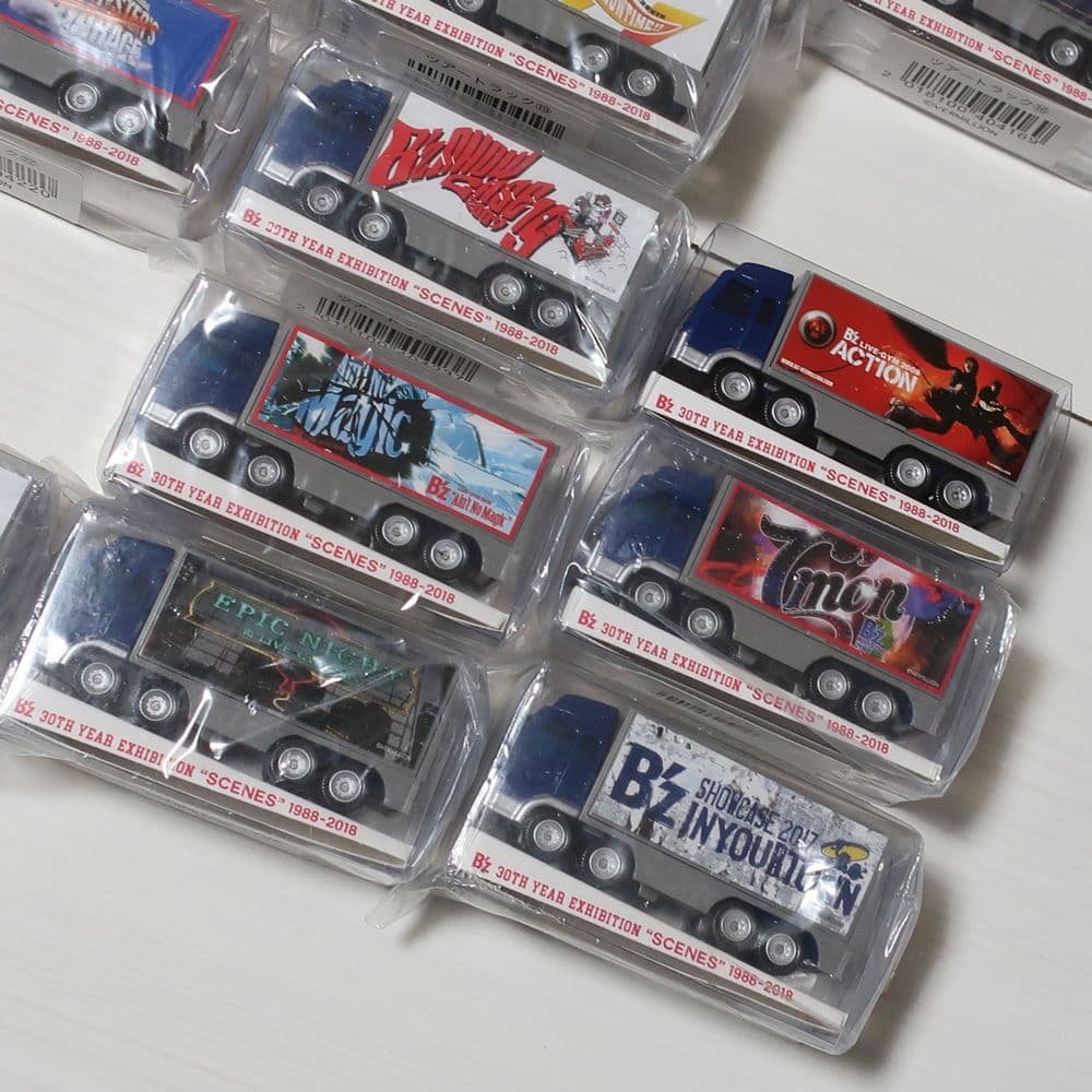 28台 復刻ツアートラック B'z SCENES エキシビジョン 会場限定グッズ