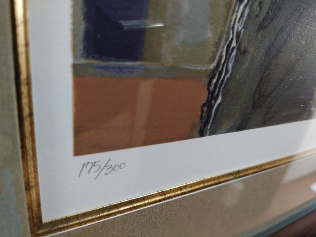 柏本 龍太 『花鳥風月』リトグラフ 絵画 版画 現代アート