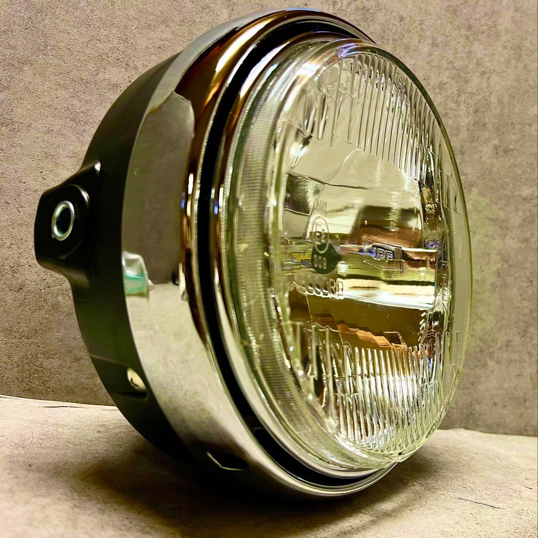 極上　IPF 凹みレンズ　ヘッドライト　シャインバルブ付き