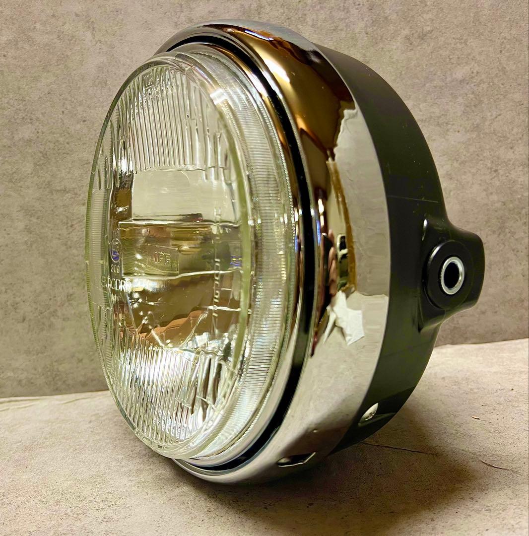 極上　IPF 凹みレンズ　ヘッドライト　シャインバルブ付き